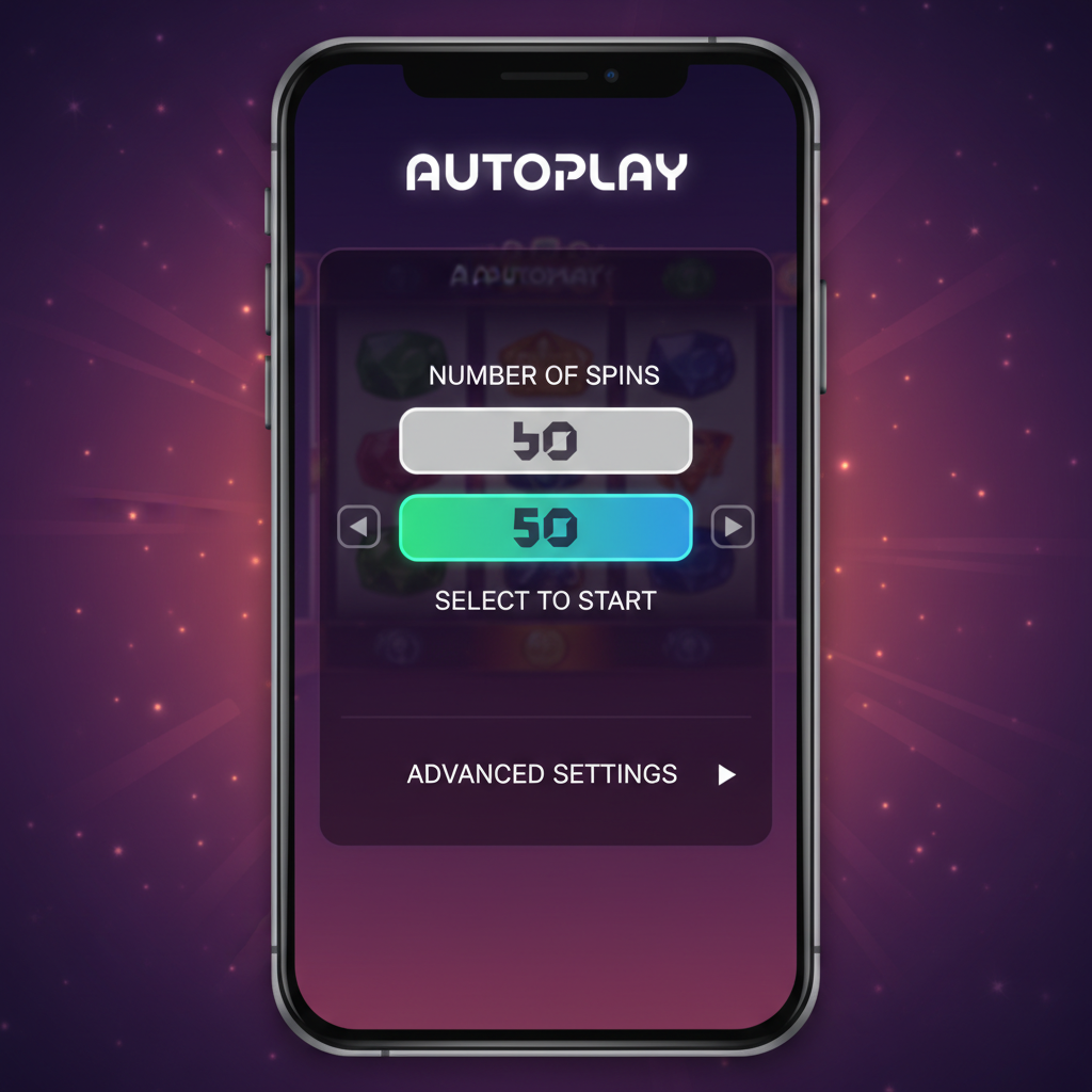 Starburst — bet instellingen op mobiel